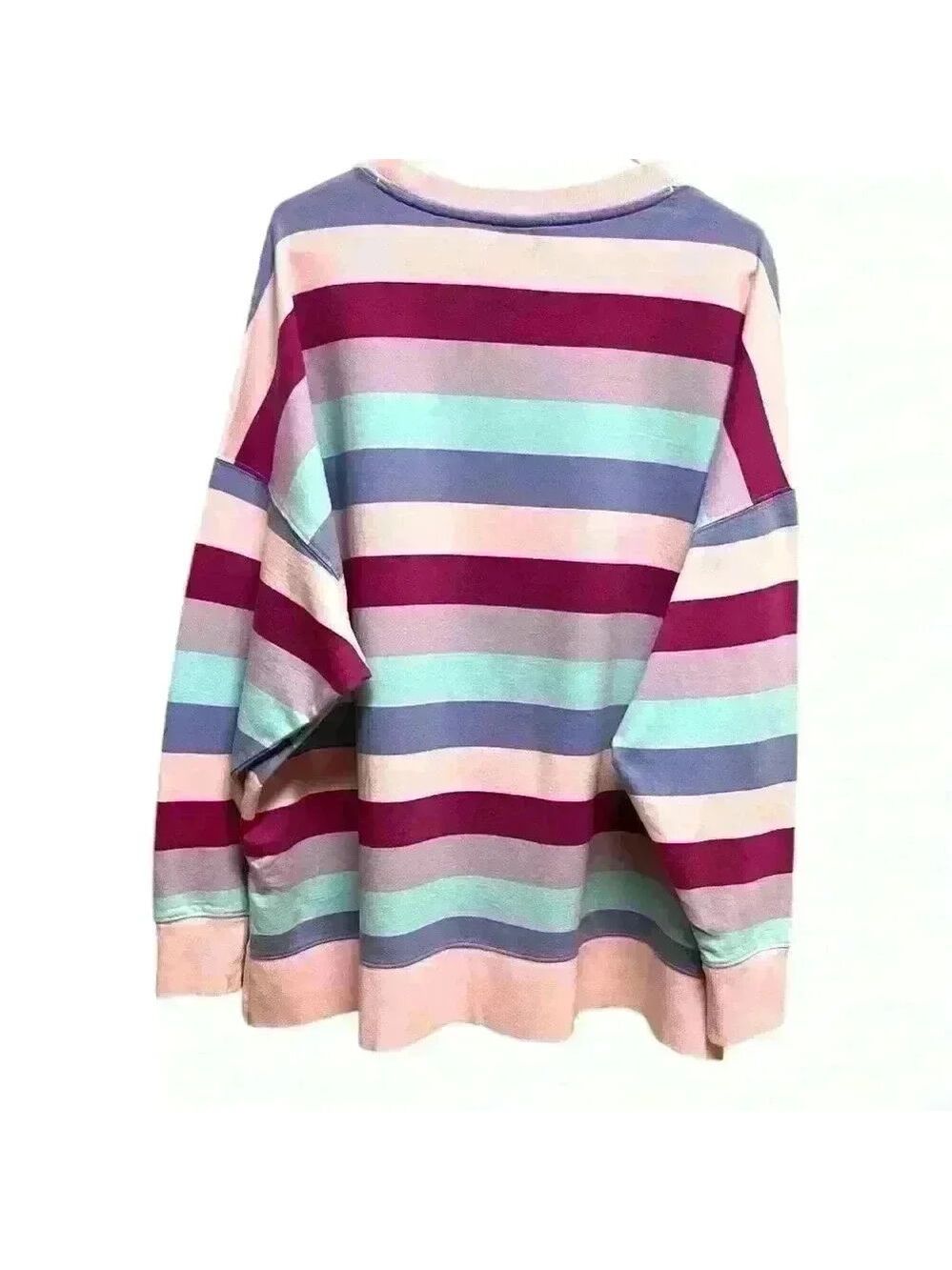 Cabana by Crown and Ivy, super soft long sleeve Sweat Shirt. New With Tags - Picture 2 of 7